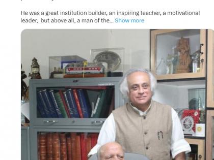 Congress mourns death of M.S. Swaminathan, father of 'Green Revolution' in India | Congress mourns death of M.S. Swaminathan, father of 'Green Revolution' in India