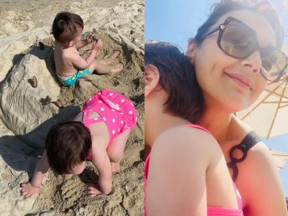 Preity Zinta enjoys beach day with kids in Los Angeles | Preity Zinta enjoys beach day with kids in Los Angeles Preity Zinta enjoys beach day with kids in Los Angeles | Preity Zinta enjoys beach day with kids in Los Angeles