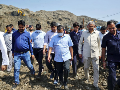 Kejriwal commits to cleaning up Delhi's landfills ahead of target | Kejriwal commits to cleaning up Delhi's landfills ahead of target Kejriwal commits to cleaning up Delhi's landfills ahead of target | Kejriwal commits to cleaning up Delhi's landfills ahead of target