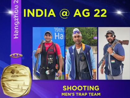 Asian Games: Men's Trap team claims gold, women secure silver | Asian Games: Men's Trap team claims gold, women secure silver Asian Games: Men's Trap team claims gold, women secure silver | Asian Games: Men's Trap team claims gold, women secure silver