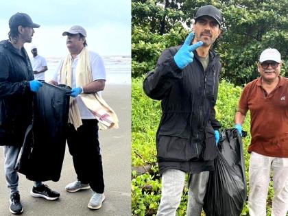 Arjun Rampal cleans Miramar Beach in Goa: ‘Leave a clean planet for future generations’ | Arjun Rampal cleans Miramar Beach in Goa: ‘Leave a clean planet for future generations’ Arjun Rampal cleans Miramar Beach in Goa: ‘Leave a clean planet for future generations’ | Arjun Rampal cleans Miramar Beach in Goa: ‘Leave a clean planet for future generations’