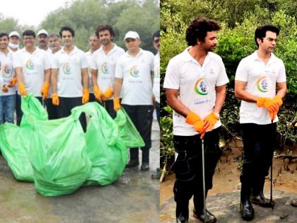Rajkummar Rao leads ‘swachhta’ drive at Mangrove forest; calls it ‘gratifying’ | Rajkummar Rao leads ‘swachhta’ drive at Mangrove forest; calls it ‘gratifying’ Rajkummar Rao leads ‘swachhta’ drive at Mangrove forest; calls it ‘gratifying’ | Rajkummar Rao leads ‘swachhta’ drive at Mangrove forest; calls it ‘gratifying’