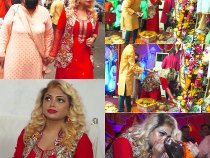 Hollywood fashion designer Sai Suman visits Andhericha Raja | Hollywood fashion designer Sai Suman visits Andhericha Raja