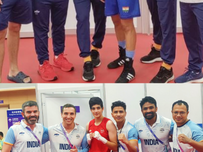 Asian Games: Nikhat Zareen bags bronze; Parveen Hooda enter 57kg semifinal, secures Paris 2024 Olympic quota | Asian Games: Nikhat Zareen bags bronze; Parveen Hooda enter 57kg semifinal, secures Paris 2024 Olympic quota Asian Games: Nikhat Zareen bags bronze; Parveen Hooda enter 57kg semifinal, secures Paris 2024 Olympic quota | Asian Games: Nikhat Zareen bags bronze; Parveen Hooda enter 57kg semifinal, secures Paris 2024 Olympic quota