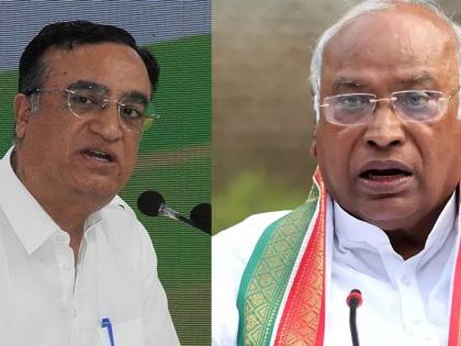 Kharge meets Maken, a day after appointing him as Congress treasurer | Kharge meets Maken, a day after appointing him as Congress treasurer Kharge meets Maken, a day after appointing him as Congress treasurer | Kharge meets Maken, a day after appointing him as Congress treasurer