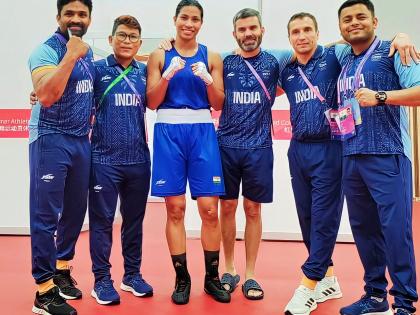 Asian Games: It was a tough match, says Lovlina after semis win; Preeti happy to get Olympic quota | Asian Games: It was a tough match, says Lovlina after semis win; Preeti happy to get Olympic quota Asian Games: It was a tough match, says Lovlina after semis win; Preeti happy to get Olympic quota | Asian Games: It was a tough match, says Lovlina after semis win; Preeti happy to get Olympic quota