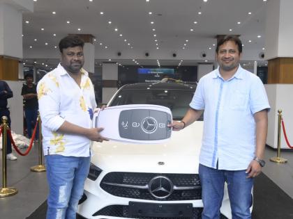 Blockbuster producer SKN gifts Mercedes Benz to cult blockbuster 'Baby' director Sai Rajesh | Blockbuster producer SKN gifts Mercedes Benz to cult blockbuster 'Baby' director Sai Rajesh Blockbuster producer SKN gifts Mercedes Benz to cult blockbuster 'Baby' director Sai Rajesh | Blockbuster producer SKN gifts Mercedes Benz to cult blockbuster 'Baby' director Sai Rajesh