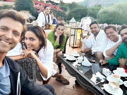 Hrithik Roshan, Deepika Padukone's pics from Italy schedule of ‘Fighter’ goes viral | Hrithik Roshan, Deepika Padukone's pics from Italy schedule of ‘Fighter’ goes viral Hrithik Roshan, Deepika Padukone's pics from Italy schedule of ‘Fighter’ goes viral | Hrithik Roshan, Deepika Padukone's pics from Italy schedule of ‘Fighter’ goes viral