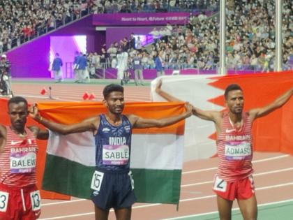 Asian Games: Avinash Sable wins silver in 5000m Athletics event | Asian Games: Avinash Sable wins silver in 5000m Athletics event Asian Games: Avinash Sable wins silver in 5000m Athletics event | Asian Games: Avinash Sable wins silver in 5000m Athletics event