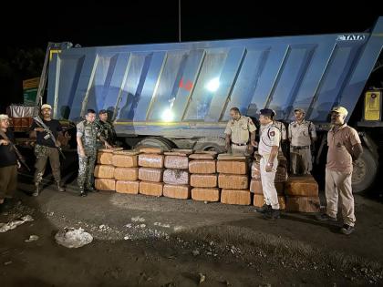 Assam Police seize huge haul of cannabis at Meghalaya border | Assam Police seize huge haul of cannabis at Meghalaya border