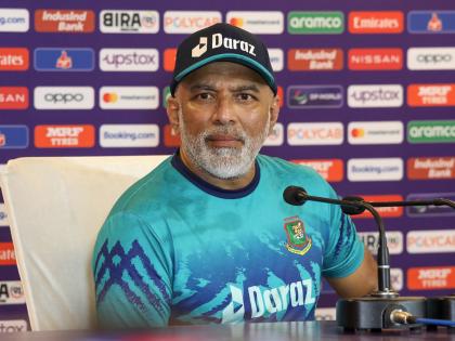 Men's ODI WC: Hoping for complete game with bat and ball against India, says Bangladesh coach Hathurusingha | Men's ODI WC: Hoping for complete game with bat and ball against India, says Bangladesh coach Hathurusingha