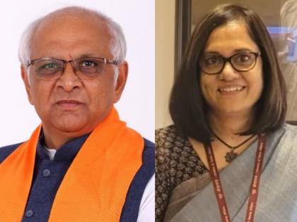 Gujarat CM meets Railway Board chief on sidelines of Vibrant Gujarat summit's roadshow | Gujarat CM meets Railway Board chief on sidelines of Vibrant Gujarat summit's roadshow Gujarat CM meets Railway Board chief on sidelines of Vibrant Gujarat summit's roadshow | Gujarat CM meets Railway Board chief on sidelines of Vibrant Gujarat summit's roadshow