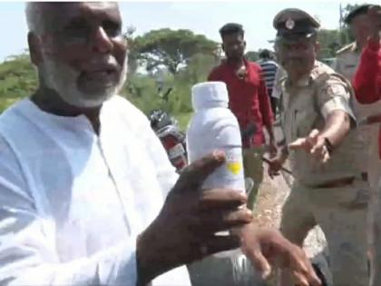 Drought: Farmer attempts suicide before central team in K’taka | Drought: Farmer attempts suicide before central team in K’taka Drought: Farmer attempts suicide before central team in K’taka | Drought: Farmer attempts suicide before central team in K’taka
