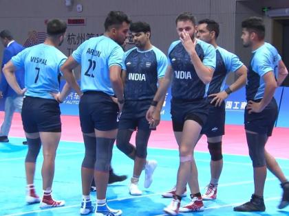 Asian Games: India thrash Pakistan 61-14 in semis in men’s Kabaddi | Asian Games: India thrash Pakistan 61-14 in semis in men’s Kabaddi Asian Games: India thrash Pakistan 61-14 in semis in men’s Kabaddi | Asian Games: India thrash Pakistan 61-14 in semis in men’s Kabaddi