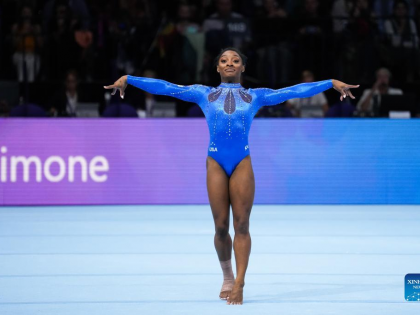 Biles wins historic gold to record sixth world all-around title | Biles wins historic gold to record sixth world all-around title Biles wins historic gold to record sixth world all-around title | Biles wins historic gold to record sixth world all-around title