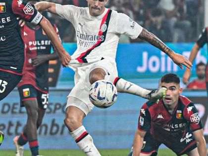 Serie A: AC Milan move to top after slender 1-0 victory over Genoa | Serie A: AC Milan move to top after slender 1-0 victory over Genoa Serie A: AC Milan move to top after slender 1-0 victory over Genoa | Serie A: AC Milan move to top after slender 1-0 victory over Genoa