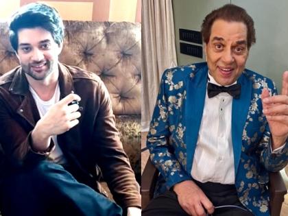 Dharmendra gets giddy over grandson Rajveer's success with ‘Dono’ | Dharmendra gets giddy over grandson Rajveer's success with ‘Dono’ Dharmendra gets giddy over grandson Rajveer's success with ‘Dono’ | Dharmendra gets giddy over grandson Rajveer's success with ‘Dono’