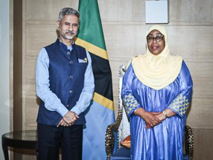 Jaishankar calls on visiting Tanzanian President | Jaishankar calls on visiting Tanzanian President Jaishankar calls on visiting Tanzanian President | Jaishankar calls on visiting Tanzanian President