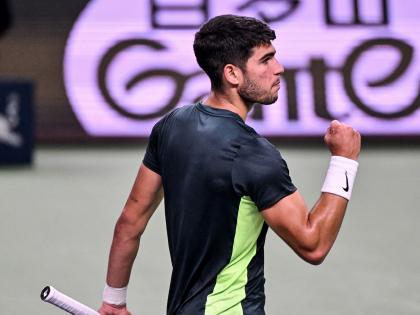 Carlos Alcaraz fends off Daniel Evans to enter Shanghai Masters Round of 16 | Carlos Alcaraz fends off Daniel Evans to enter Shanghai Masters Round of 16 Carlos Alcaraz fends off Daniel Evans to enter Shanghai Masters Round of 16 | Carlos Alcaraz fends off Daniel Evans to enter Shanghai Masters Round of 16