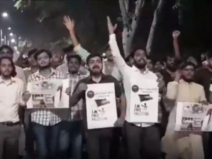 FIR lodged against AMU students for marching in support of Hamas | FIR lodged against AMU students for marching in support of Hamas FIR lodged against AMU students for marching in support of Hamas | FIR lodged against AMU students for marching in support of Hamas