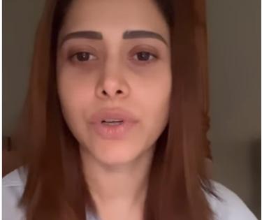 Nushrratt woke up with bomb sounds, was taken to basement for safety | Nushrratt woke up with bomb sounds, was taken to basement for safety Nushrratt woke up with bomb sounds, was taken to basement for safety | Nushrratt woke up with bomb sounds, was taken to basement for safety