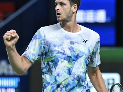 Hurkacz edges Zhang to reach Shanghai Masters quarterfinals | Hurkacz edges Zhang to reach Shanghai Masters quarterfinals Hurkacz edges Zhang to reach Shanghai Masters quarterfinals | Hurkacz edges Zhang to reach Shanghai Masters quarterfinals