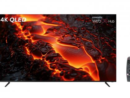 Videotex launches 75-inch QLED TV with camera support, Remote PC | Videotex launches 75-inch QLED TV with camera support, Remote PC