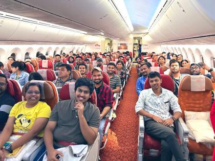 212 Indians from Israel return home under 'Operation Ajay' | 212 Indians from Israel return home under 'Operation Ajay' 212 Indians from Israel return home under 'Operation Ajay' | 212 Indians from Israel return home under 'Operation Ajay'