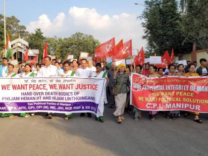 Centre, state govts chose path of laxity into Manipur crisis: Cong-led 10 parties tell Governor | Centre, state govts chose path of laxity into Manipur crisis: Cong-led 10 parties tell Governor Centre, state govts chose path of laxity into Manipur crisis: Cong-led 10 parties tell Governor | Centre, state govts chose path of laxity into Manipur crisis: Cong-led 10 parties tell Governor