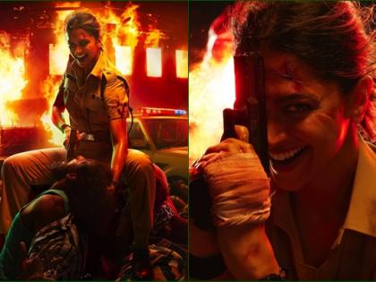 Deepika Padukone shares her look as Shakti Shetty from 'Singham Again' | Deepika Padukone shares her look as Shakti Shetty from 'Singham Again' Deepika Padukone shares her look as Shakti Shetty from 'Singham Again' | Deepika Padukone shares her look as Shakti Shetty from 'Singham Again'