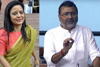 Moitra is trying to set wrong narrative in public, today is darkest day for democracy: BJP MP Nishikant Dubey | Moitra is trying to set wrong narrative in public, today is darkest day for democracy: BJP MP Nishikant Dubey Moitra is trying to set wrong narrative in public, today is darkest day for democracy: BJP MP Nishikant Dubey | Moitra is trying to set wrong narrative in public, today is darkest day for democracy: BJP MP Nishikant Dubey