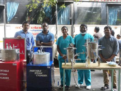 IIT Madras develops steam-based method to sterilise medical equipment | IIT Madras develops steam-based method to sterilise medical equipment IIT Madras develops steam-based method to sterilise medical equipment | IIT Madras develops steam-based method to sterilise medical equipment