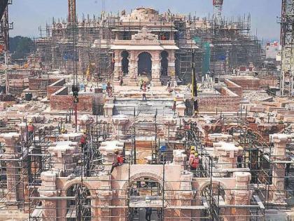First floor of Ram temple will also be ready by Jan 2024 | First floor of Ram temple will also be ready by Jan 2024 First floor of Ram temple will also be ready by Jan 2024 | First floor of Ram temple will also be ready by Jan 2024