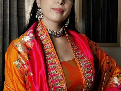 Manisha Arora elevates her festive look with a blend of halter and sharara | Manisha Arora elevates her festive look with a blend of halter and sharara Manisha Arora elevates her festive look with a blend of halter and sharara | Manisha Arora elevates her festive look with a blend of halter and sharara