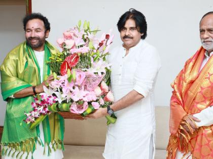 Telangana BJP leaders discuss possible alliance with Pawan Kalyan | Telangana BJP leaders discuss possible alliance with Pawan Kalyan Telangana BJP leaders discuss possible alliance with Pawan Kalyan | Telangana BJP leaders discuss possible alliance with Pawan Kalyan