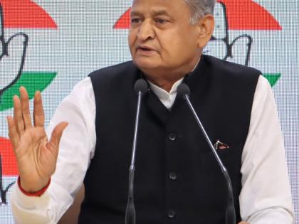 ED acting like locusts in Rajasthan, Congress wins wherever ED-IT conduct raid: Gehlot | ED acting like locusts in Rajasthan, Congress wins wherever ED-IT conduct raid: Gehlot