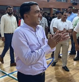 One candidate from Goa finalised, discussions on to select second: CM | One candidate from Goa finalised, discussions on to select second: CM One candidate from Goa finalised, discussions on to select second: CM | One candidate from Goa finalised, discussions on to select second: CM