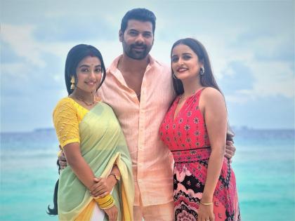 Shabir Ahluwalia, Neeharika Roy rejoice in Maldives as they shoot for ‘Radha Mohan’ | Shabir Ahluwalia, Neeharika Roy rejoice in Maldives as they shoot for ‘Radha Mohan’ Shabir Ahluwalia, Neeharika Roy rejoice in Maldives as they shoot for ‘Radha Mohan’ | Shabir Ahluwalia, Neeharika Roy rejoice in Maldives as they shoot for ‘Radha Mohan’