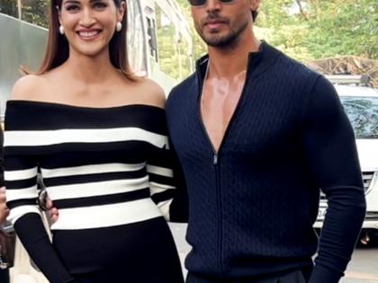 On 'Ganapath' release eve, Tiger, Kriti chill with Salman on 'Bigg Boss 17' sets | On 'Ganapath' release eve, Tiger, Kriti chill with Salman on 'Bigg Boss 17' sets On 'Ganapath' release eve, Tiger, Kriti chill with Salman on 'Bigg Boss 17' sets | On 'Ganapath' release eve, Tiger, Kriti chill with Salman on 'Bigg Boss 17' sets
