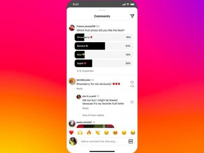 Insta soon to allow polls in comments section of posts | Insta soon to allow polls in comments section of posts Insta soon to allow polls in comments section of posts | Insta soon to allow polls in comments section of posts
