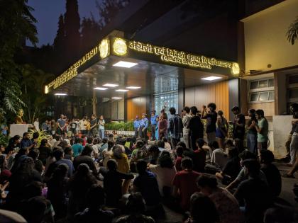 Students of Hyderabad's EFLU booked after protest over sexual assault | Students of Hyderabad's EFLU booked after protest over sexual assault