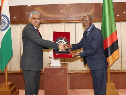 India, Zambia agree on collaboration in manufacturing of small arms and ammunition | India, Zambia agree on collaboration in manufacturing of small arms and ammunition