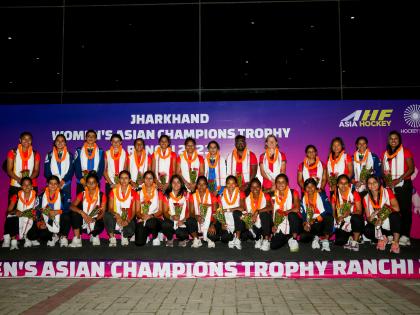 Indian team touches down in Ranchi with a focus on winning Women's Asian Champions Trophy | Indian team touches down in Ranchi with a focus on winning Women's Asian Champions Trophy Indian team touches down in Ranchi with a focus on winning Women's Asian Champions Trophy | Indian team touches down in Ranchi with a focus on winning Women's Asian Champions Trophy