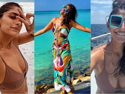 Kubbra Sait's Maldives vacation in a nutshell: 'Food, meditation, yoga & seaplane' | Kubbra Sait's Maldives vacation in a nutshell: 'Food, meditation, yoga & seaplane' Kubbra Sait's Maldives vacation in a nutshell: 'Food, meditation, yoga & seaplane' | Kubbra Sait's Maldives vacation in a nutshell: 'Food, meditation, yoga & seaplane'