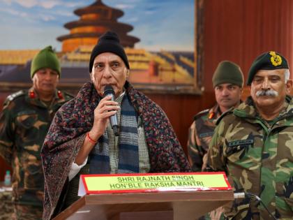 Rajnath visits forward posts in Arunachal, reviews defence preparedness along LAC | Rajnath visits forward posts in Arunachal, reviews defence preparedness along LAC Rajnath visits forward posts in Arunachal, reviews defence preparedness along LAC | Rajnath visits forward posts in Arunachal, reviews defence preparedness along LAC