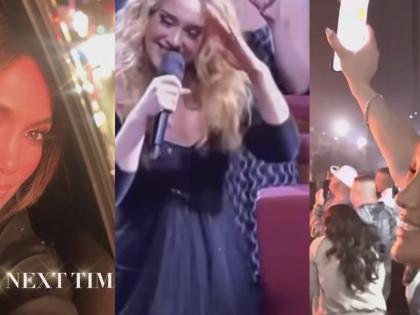 Jennifer Lopez dances to Usher, Adele tracks at their Las Vegas concerts | Jennifer Lopez dances to Usher, Adele tracks at their Las Vegas concerts
