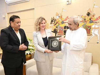 Naveen Patnaik discusses Chess development in Odisha with Dana Reizniece Ozola | Naveen Patnaik discusses Chess development in Odisha with Dana Reizniece Ozola Naveen Patnaik discusses Chess development in Odisha with Dana Reizniece Ozola | Naveen Patnaik discusses Chess development in Odisha with Dana Reizniece Ozola