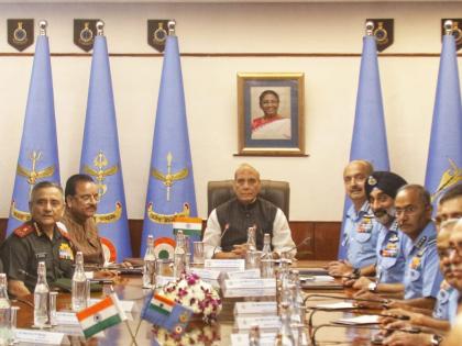 Need to focus on air defence systems to protect India's air domain: Rajnath Singh | Need to focus on air defence systems to protect India's air domain: Rajnath Singh Need to focus on air defence systems to protect India's air domain: Rajnath Singh | Need to focus on air defence systems to protect India's air domain: Rajnath Singh