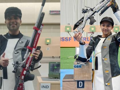 Asian Shooting C'ships: Arjun, Tilottama Paris Olympic quota in 10m air rifle events | Asian Shooting C'ships: Arjun, Tilottama Paris Olympic quota in 10m air rifle events