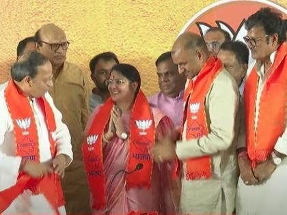 Three Cong leaders, including ex-Jaipur Mayor, join BJP in Raj | Three Cong leaders, including ex-Jaipur Mayor, join BJP in Raj Three Cong leaders, including ex-Jaipur Mayor, join BJP in Raj | Three Cong leaders, including ex-Jaipur Mayor, join BJP in Raj